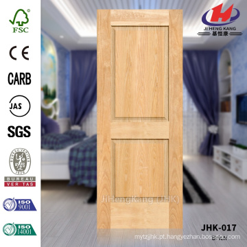 JHK-017 Textura de madeira Liso Top Popular Tailândia Lowes Brich folheado Natural Scallops painel da porta